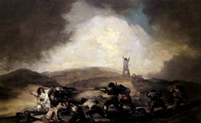 Francisco de goya y Lucientes Robbery oil painting picture